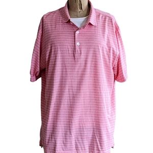 Peter Millar Striped Polo Size XL